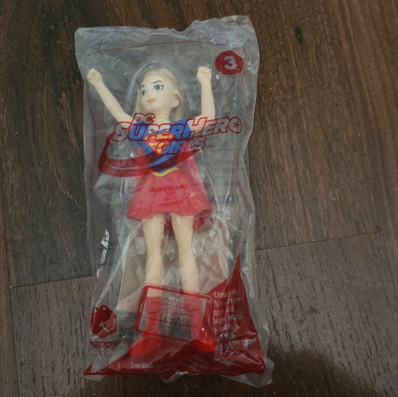 2/$20 DC Superhero Girls Supergirl Toy #3 Made for McDonald's Happy Meal 2016 - Picture 2 of 4